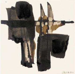 Pierre Soulages - Abstrait