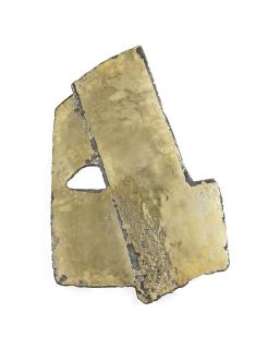 Pierre Soulages - Bronze No. 2