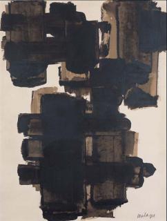 Pierre Soulages - Brou de Noix