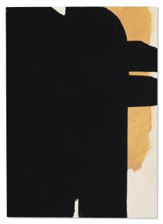 Pierre Soulages - Composition abstraite