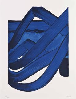 Pierre Soulages - Composition, From: The Official Arts Portfolio Of The Xxivth Olympiad, Seoul, Korea
