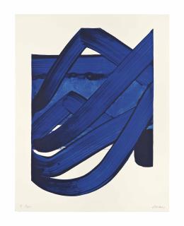 Pierre Soulages - Composition, from: The Official Arts Portfolio of the XXIVth Olympiad, Seoul, Korea
