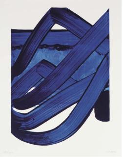 Pierre Soulages - Composition, from The Official Arts Portfolio XXIV Olympiad