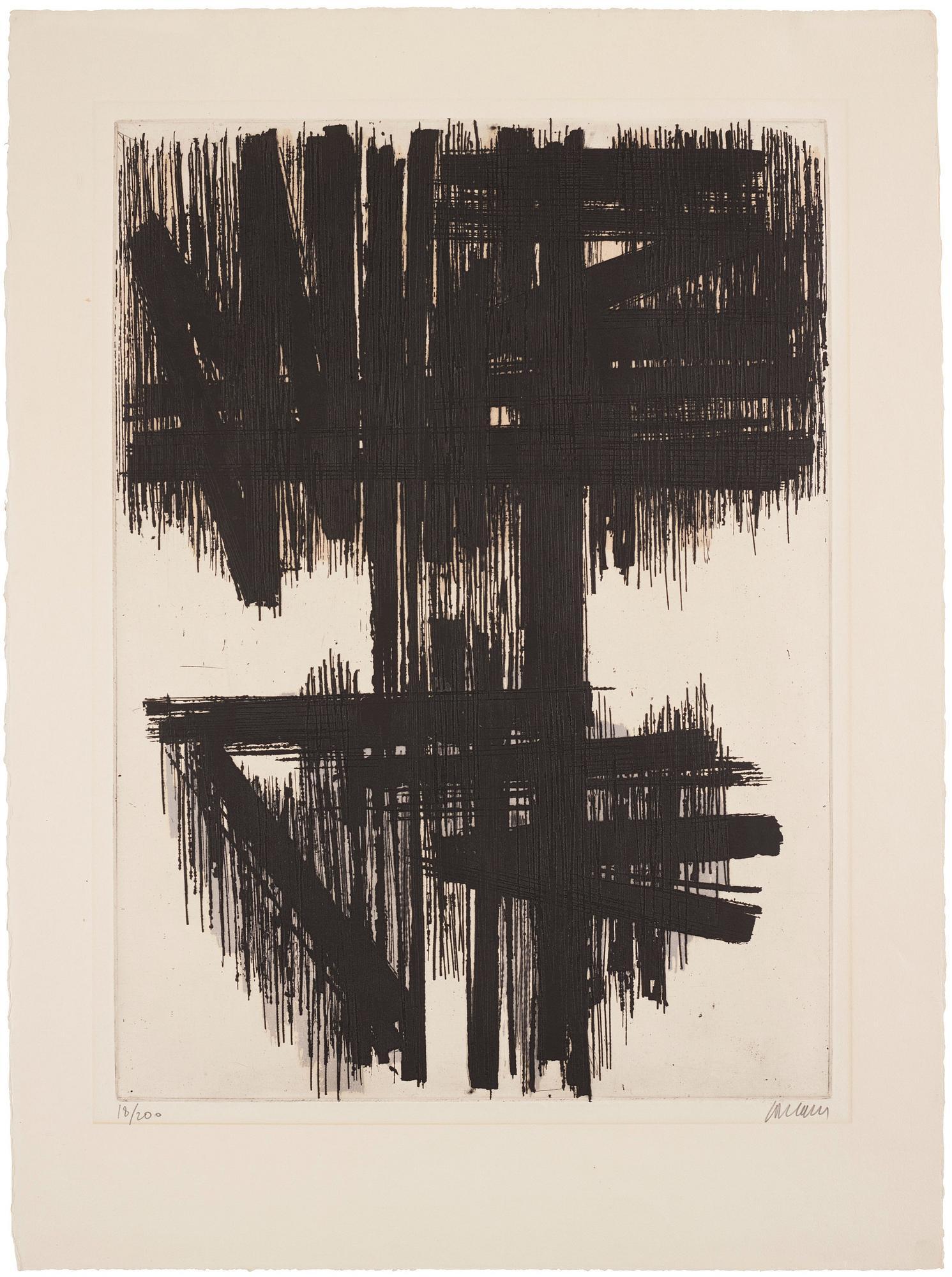 Pierre Soulages - \