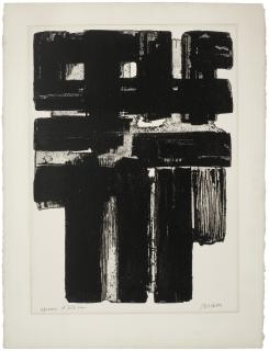 Pierre Soulages - Eau-forte no. 10b