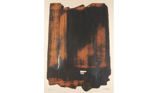 Pierre Soulages - Eau-forte no. 16