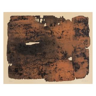 Pierre Soulages - Eau-forte No. 17