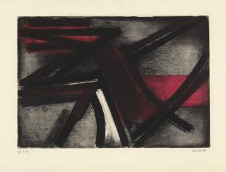 Pierre Soulages - Eau-forte No.2