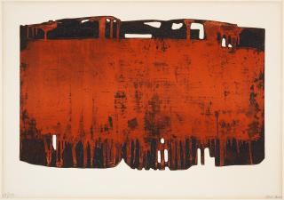 Pierre Soulages - Eau-forte No. XXV