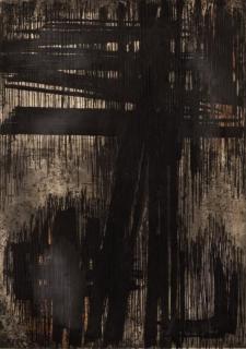 Pierre Soulages - Eau-forte VII