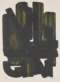 Pierre Soulages - Eau-forte VIII.