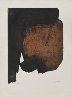 Pierre Soulages - Eau-forte XIV