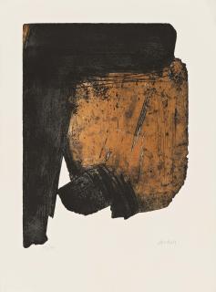 Pierre Soulages - Eau-forte XIV.