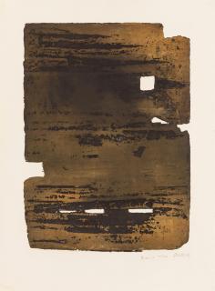 Pierre Soulages - Eau-forte XV