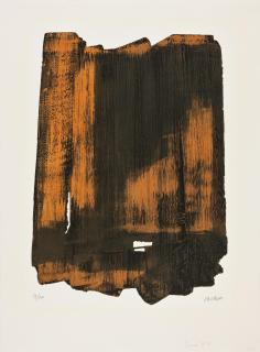 Pierre Soulages - Eau-forte XVI.