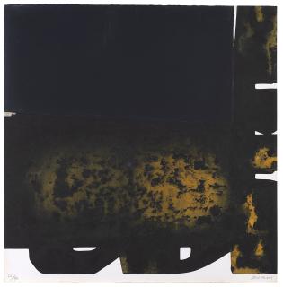 Pierre Soulages - Eau-forte XXII