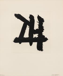 Pierre Soulages - Eau-Forte XXXIV