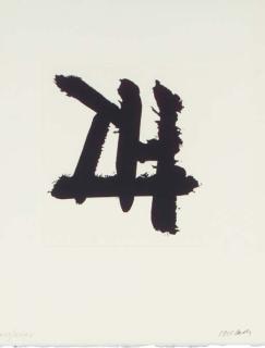 Pierre Soulages - Liberté