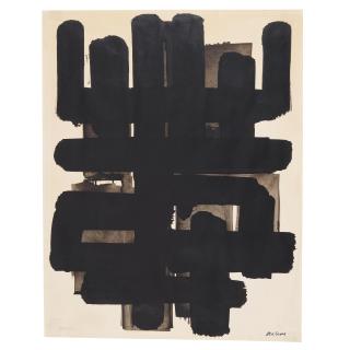 Pierre Soulages - Lithographie n˚3