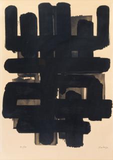 Pierre Soulages - Lithographie n˚3