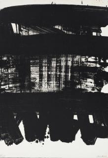 Pierre Soulages - Lithographie N°21, 1969