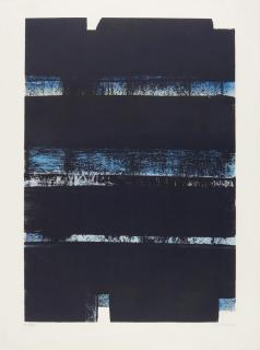 Pierre Soulages - Lithographie no 32a