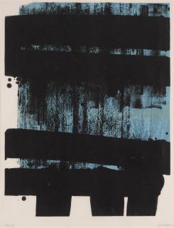 Pierre Soulages - Lithographie No. 36 (BNF 85)