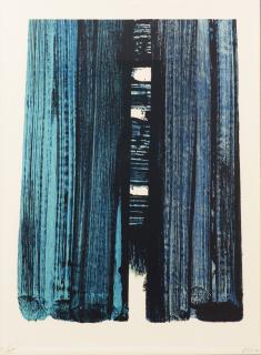 Pierre Soulages - Lithographie No. 42