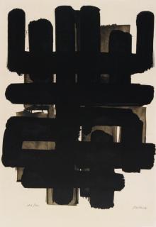 Pierre Soulages - Lithographie Nr. 3