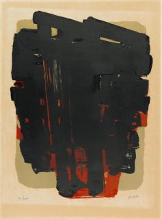 Pierre Soulages - Lithographie Nr. 8