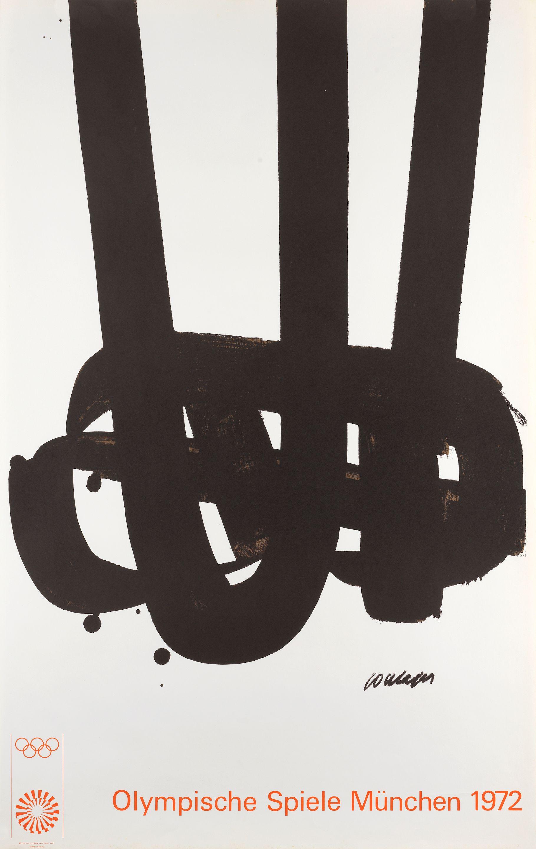 Pierre Soulages - Olympische Spiele München 1972