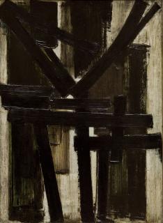 Pierre Soulages - Peinture 100 x 73, 3 avril 1953
