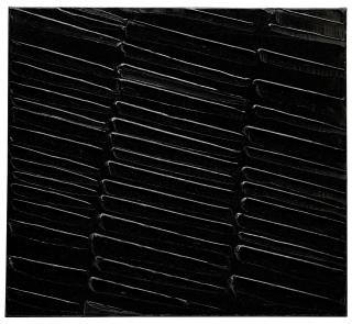 Pierre Soulages - Peinture 117 x 130 cm, 21 mars 2007