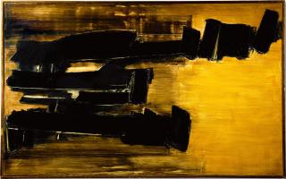 Pierre Soulages - Peinture 125 X 202 Cm, 30 Octobre 1958