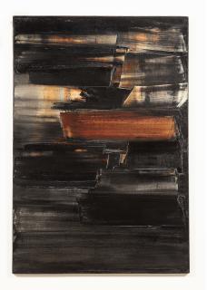 Pierre Soulages - Peinture 130 x 89 cm, 8 juin 1959