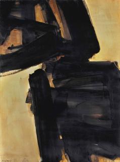 Pierre Soulages - Peinture 130 X 89 Cm, 8 Septembre 1965