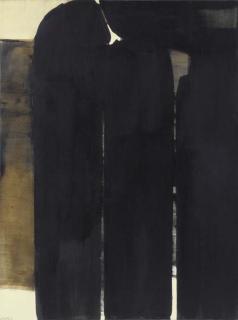 Pierre Soulages - Peinture 130 X 97 Cm, 18 Février 1969