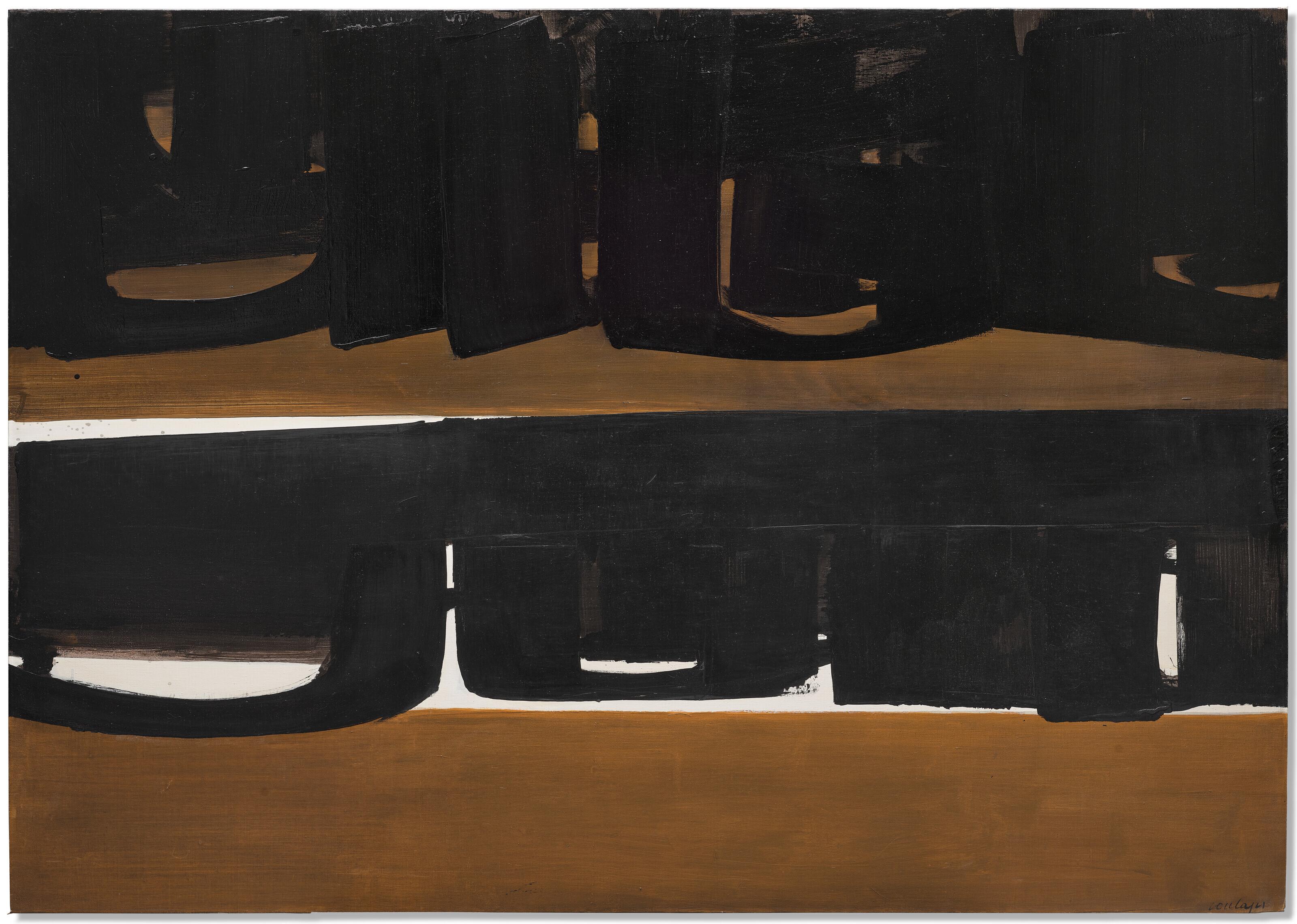 Pierre Soulages - Peinture 143 x 202 cm, 4 décembre 1970