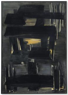 Pierre Soulages - Peinture 162 x 114cm, 29 août 1958