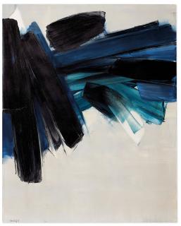Pierre Soulages - Peinture 162 x 130 cm, 9 juillet 1961