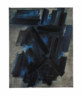 Pierre Soulages - Peinture 195 X 155 Cm., 7 Février 1957
