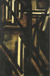 Pierre Soulages - Peinture, 1953