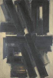 Pierre Soulages - Peinture, 30 Octobre 1955