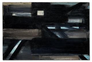 Pierre Soulages - Peinture 54 x 81 cm, 1951