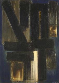 Pierre Soulages - Peinture, 6 Decembre 1954
