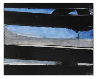 Pierre Soulages - Peinture 65 X 81, 2 Août 1975