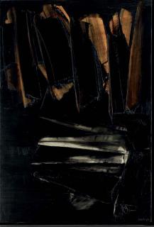 Pierre Soulages - Peinture 7 Novembre 59