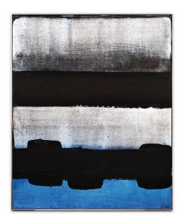 Pierre Soulages - Peinture 73 x 60 cm, 28 août 1975