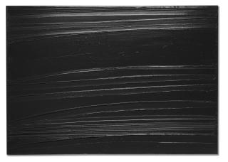 Pierre Soulages - Peinture 92 x 130 cm, 4 mai 2004