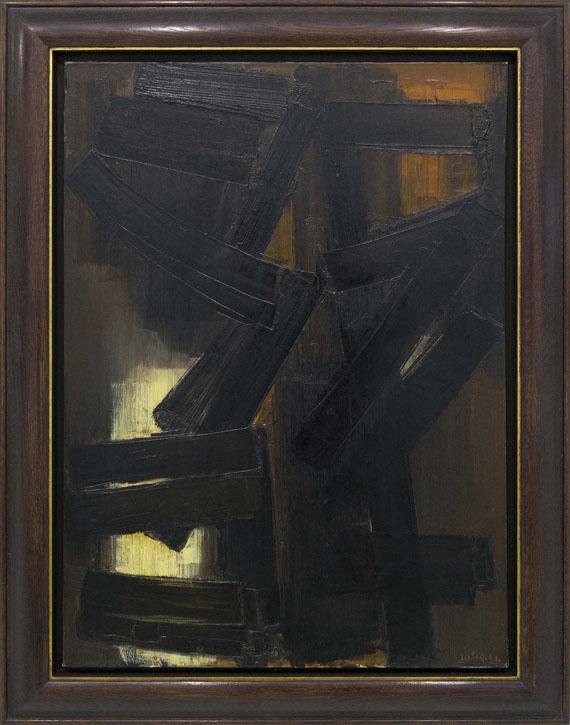 Pierre Soulages - Peinture 92 x 65 cm, 3 août 1954